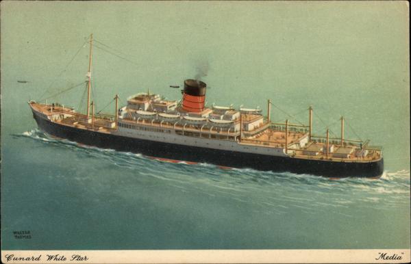 Cunard White Star - Media Cruise Ships