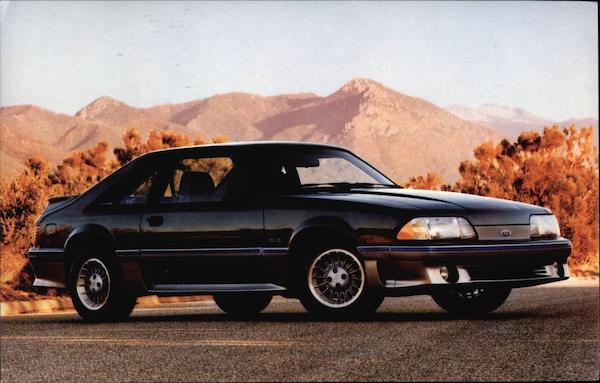 1987 Ford Mustang GT Modern (1970's to Present)