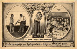 AnfangsGuss - Gelegenheit-Kuss - Abschieds-Guss Postcard