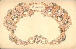 Frame of flowers Frame of flowers