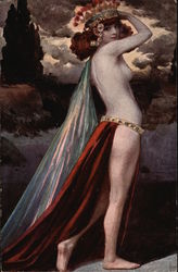 S. Solomko. Zauberin "Circe" / >Circé< la charmeuse / Magician "Circe" Postcard