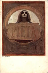 Pieta by Zmurko Postcard