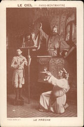 Le Ciel - Le Preche, Montmartre Postcard