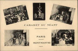 Cabaret du Neant - Montmartre Postcard