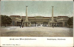 Schonbrunn Palace - Main Entrance Postcard