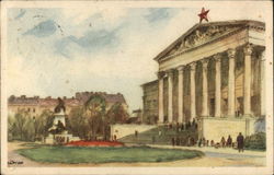 Nemzeti Museum Budapest, Hungary Postcard Postcard