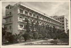 Soviet Hotel with Palm Trees Soviet Union, Soviet Union Russia Postcard Postcard