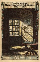 Zum 400jähringen Reformations-Jubiläum 1517-1917. (400 years of Protestant Reformation.) Postcard