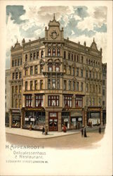 H. Appenrodt's Delicatessenhaus & Restaurant London, England Postcard Postcard