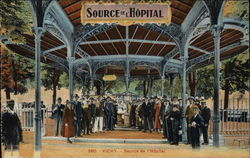 Source de l'Hopital Postcard