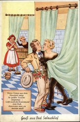 Gruss aus Bad Salzschlich - Mud Baths Postcard