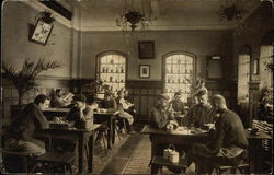 Friedrich Bayer & Co. - Lunchtime in Sitting Room Postcard