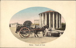 Templo di Vesta Postcard