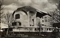 Goetheanum Dornach, Switzerland Postcard Postcard