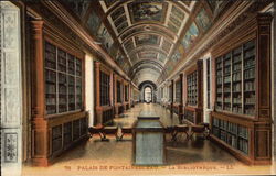 Palais de Fontainebleau - Library Postcard