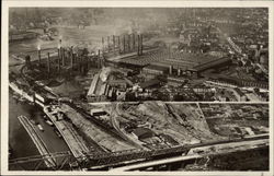 Vereinigte Stahlwerke Aktiengesellschaft Niederrheinische Hütte Duisburg, Germany Postcard Postcard
