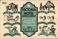 Victoria Hotel Postcard