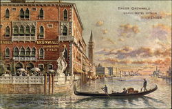 Bauer Grünwald, grand hotel d'Italie, Venise Postcard