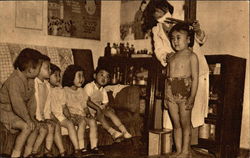 Children's Health Center, Measuring Height of Children Postcard