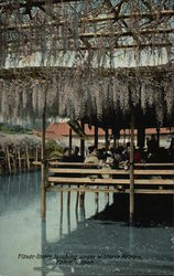 Lunch under Wisteria Arbors Postcard