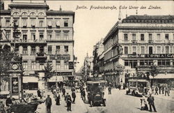 Friedrichstrasse, Ecke Unter den Linden Postcard