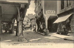Les Dessous des Maisons de la Rue des Cordeliers Postcard