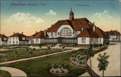Truppenlager - Offizier-Kasino Postcard