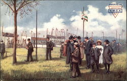 "Cocoanut Shies" Hampstead Heath Postcard