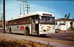 Los Angeles 9028 Buses Postcard Postcard