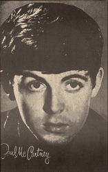 Paul McCartney of The Beatles Postcard