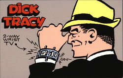 Dick Tracy Postcard