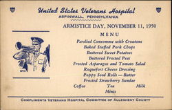 United States Veterans Hospital Postcard
