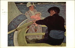 The Boating Party by Mary Cassatt Postcard Postcard