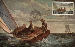 Breezing Up by Winslow Homer Postcard