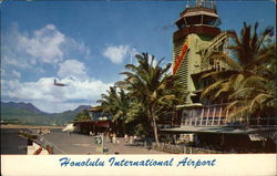Honolulu International Airport Postcard