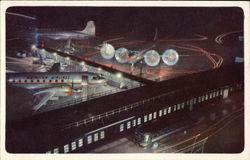 American Airlines Planes at Airport Postcard