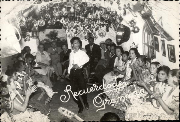 Greetings from Granada - Flamenco Dancer Spain