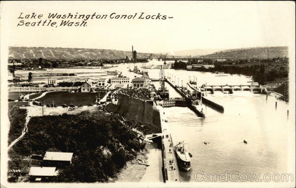 Lake Washington Canal Locks Seattle