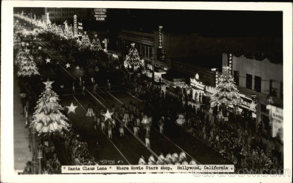 Santa Claus Lane Hollywood California