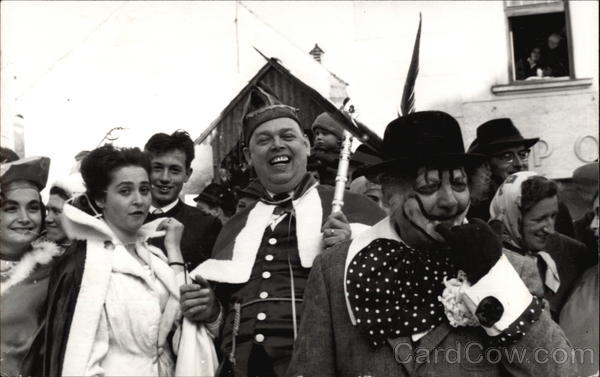 Group of People in Costume Circus