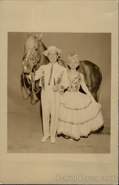 Man and Woman with Horse