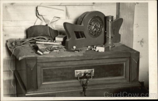 Clock on Top of a Drawer Clocks & Watches