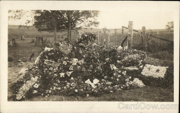 Flowers on Grave Death
