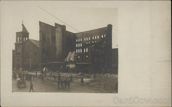 Putting Out Fire in Large Building Disasters