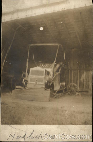 Tractor in Farm Shed Sunbury Pennsylvania