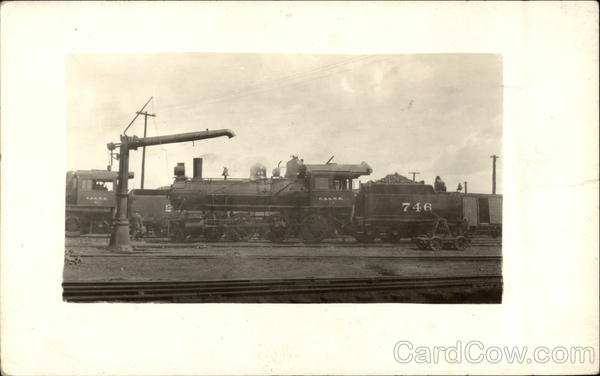 Locomotive on Train Tracks Locomotives