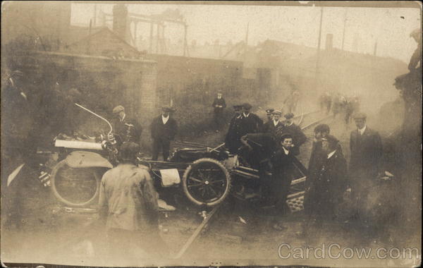 Automobile Accident and People Cars