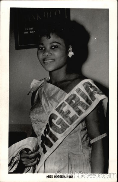 Miss Nigeria - 1958 Glamour