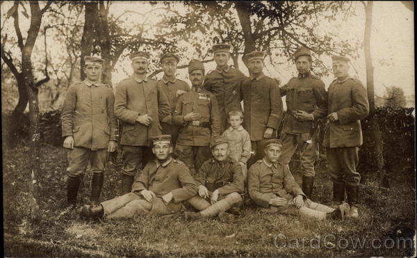 Group of Soldiers World War I