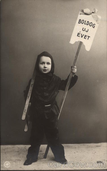 Happy New Year - Hungary Children